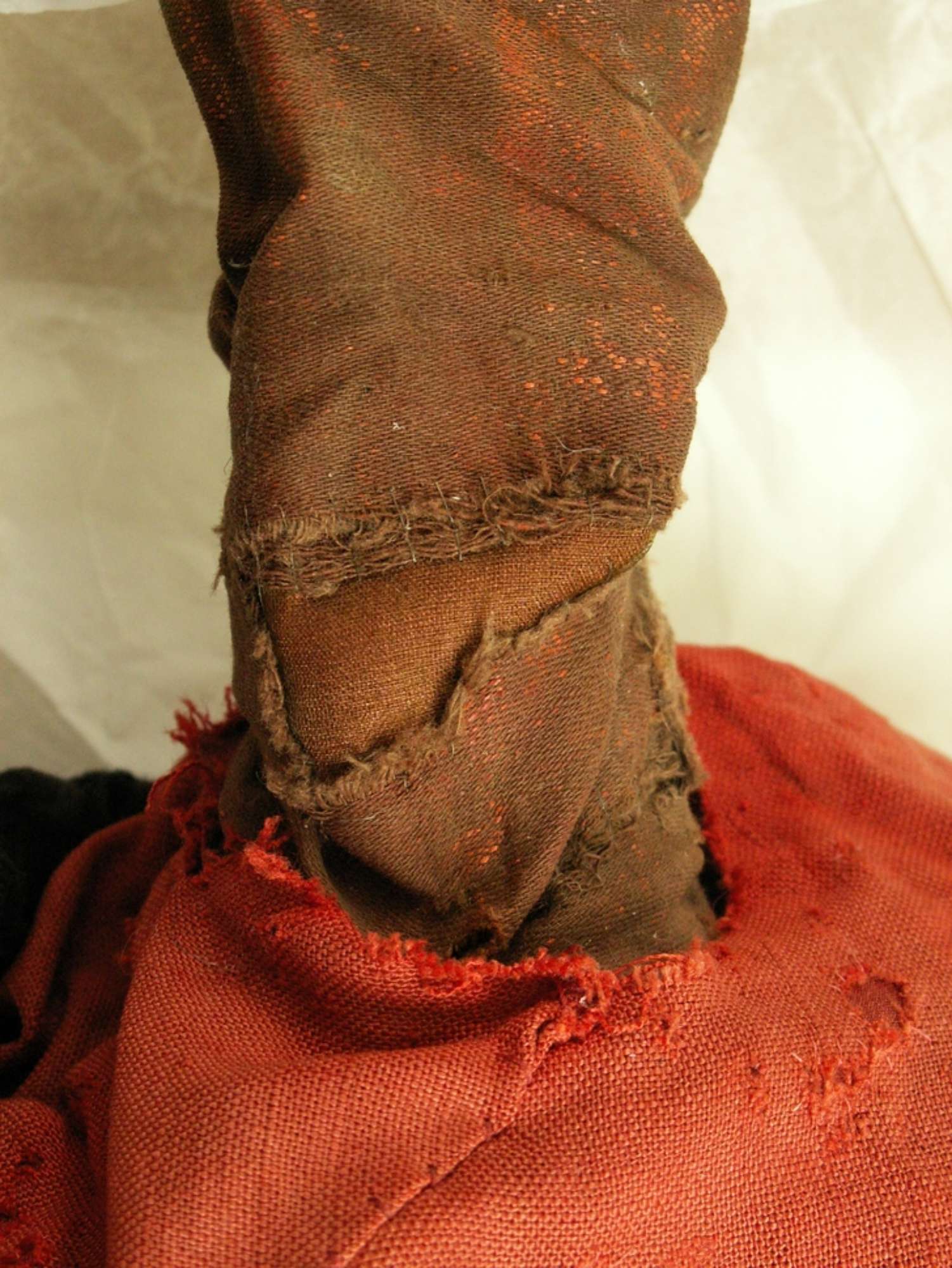 Collo dopo il restauro